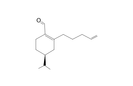 (S)-4-Isopropyl-2-pent-4-enyl-cyclohex-1-enecarbaldehyde