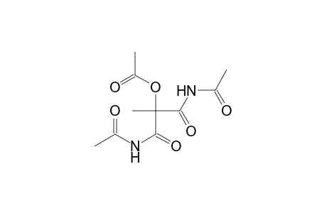 Propanediamide, N,N'-diacetyl-2-(acetyloxy)-2-methyl-