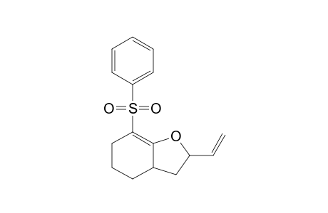 7-Phenylsulfonyl-2-vinyl-2,3,3a,4,5,6-hexahydro-2,3-benzofuran