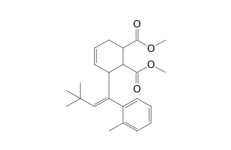 Dimethyl 3-[3',3'-dimethyl-1'-(2"-methylphenyl)but-1'-enyl]cyclohex-4-ene-1,2-dicarboxylate