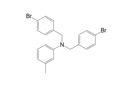 N,N-Bis(4-bromobenzyl)-3-methylaniline