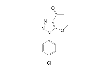 1-(1-(4-chlorophenyl)-5-methoxy-1H-1,2,3-triazol-4-yl)ethanone