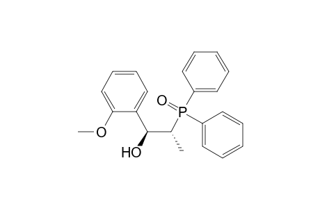 Benzenemethanol, .alpha.-[1-(diphenylphosphinyl)ethyl]-2-methoxy-, (R*,S*)-(.+-.)-