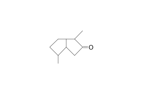 2(1H)-PENTALENONE, HEXAHYDRO-1,4-DIMETHYL-