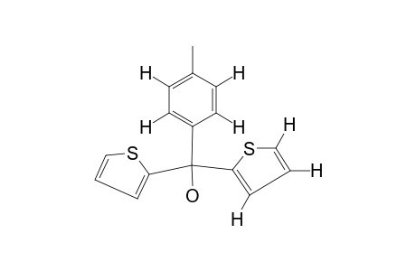 p-Methyl-alpha,alpha-di(2-thienyl)benzyl alcohol