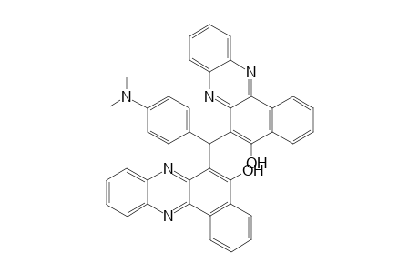 6,6'-((4-(Dimethylamino)phenyl)methylene)bis(benzo[a]phenazin-5-ol)