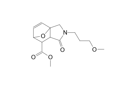 methyl 3-(3-methoxypropyl)-4-oxo-10-oxa-3-azatricyclo[5.2.1.0~1,5~]dec-8-ene-6-carboxylate