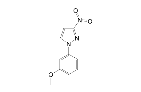 1-(3-METHOXYPHENYL)-3-NITRO-1H-PYRAZOLE