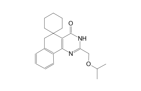 2-(isopropoxymethyl)-3H-spiro[benzo[h]quinazoline-5,1'-cyclohexan]-4(6H)-one