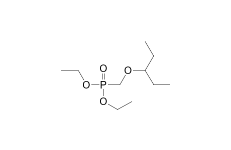 Phosphonic acid, [(1-ethylpropoxy)methyl]-, diethyl ester