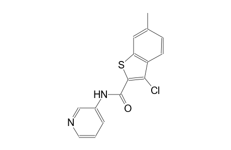 3-chloro-6-methyl-N-(3-pyridinyl)-1-benzothiophene-2-carboxamide