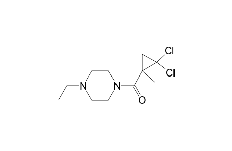 1-[(2,2-dichloro-1-methylcyclopropyl)carbonyl]-4-ethylpiperazine