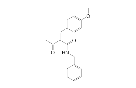 (Z)-N-Benzyl-2-(4-methoxybenzylidene)-3-oxo-butanamide