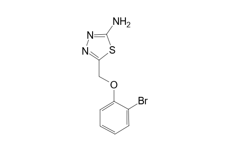 5-(2-Bromophenoxy)methyl-2-amino-1,3,4-thiadiazoles
