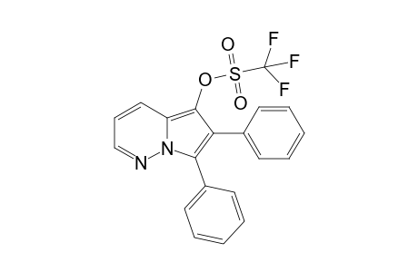 (6,7-diphenylpyrrolo[1,2-b]pyridazin-5-yl) trifluoromethanesulfonate