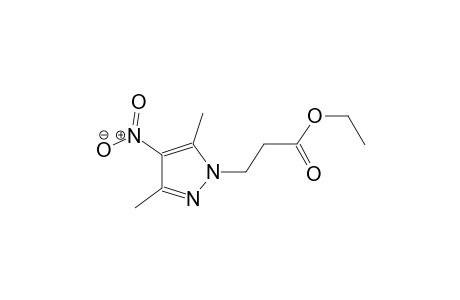 ethyl 3-(3,5-dimethyl-4-nitro-1H-pyrazol-1-yl)propanoate