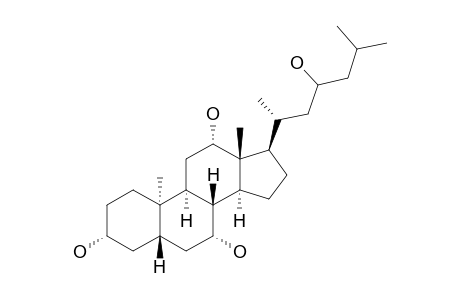 5-BETA-CHOLESTANE-3-ALPHA,7-ALPHA,12-ALPHA,23-TETROL