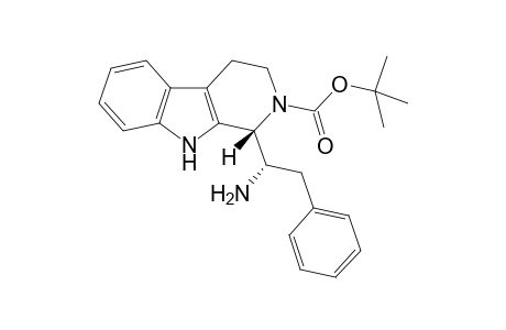(1R,1'S)-1-[1'-(tert-Butoxycarbonylamino)-2'-phenylethyl]-1,2,3,4-tetrahydro-.beta.-carboline