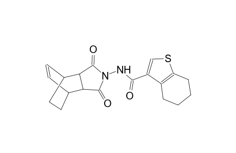 N-(3,5-dioxo-4-azatricyclo[5.2.2.0~2,6~]undec-8-en-4-yl)-4,5,6,7-tetrahydro-1-benzothiophene-3-carboxamide