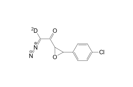 1-Diazo-3,4-epoxy-1-deutero-4-(4-chlorophenyl)-butan-2-one