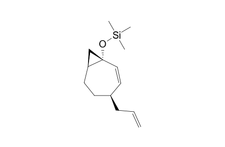 (1S*,4R*,7S*)-4-(2-Propenyl)bicyclo[5.1.0]non-2-en-1-yl trimethylsilyl ether
