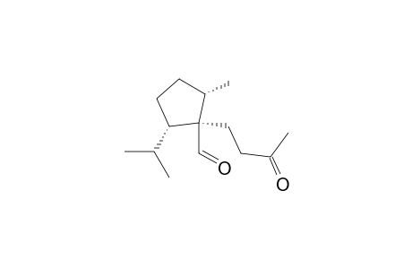 Cyclopentanecarboxaldehyde, 2-methyl-5-(1-methylethyl)-1-(3-oxobutyl)-, (1.alpha.,2.alpha.,5.alpha.)-