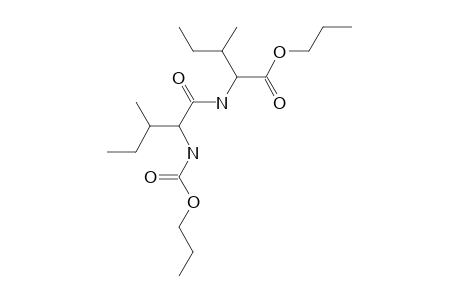 ile-ile, N-(N-Propyloxycarbonyl)-, N-propyl ester (isomer 2)