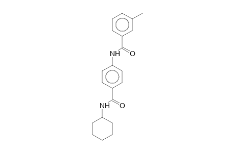 N-[4-(cyclohexylcarbamoyl)phenyl]-3-methyl-benzamide