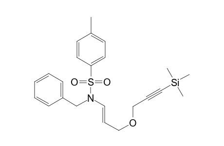 N-Benzyl-N-{(E)-3-[(3-trimethylsilylprop-2-ynyl)oxy]prop-1-enyl}-4-methylbenzenesulfonamide