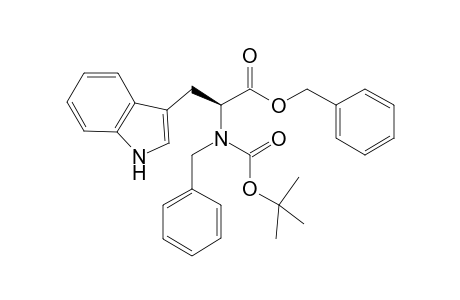 benzyl (2S)-2-[benzyl(tert-butoxycarbonyl)amino]-3-(1H-indol-3-yl)propanoate