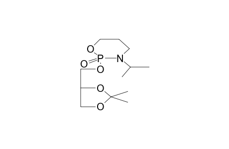 2-OXO-2-(1,2-O-ISOPROPYLIDENGLYCERO)-3-ISOPROPYL-1,3,2-OXAZAPHOSPHORINANE