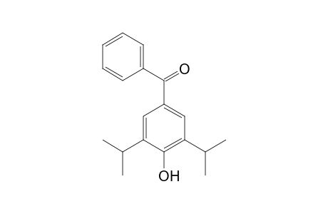 Benzophenone, 4-hydroxy-3,5-diisopropyl-