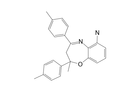 6-AMINO-2-METHYL-2,4-BIS-(4-METHYLPHENYL)-2,3-DIHYDRO-1,5-BENZOXAZEPINE