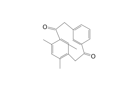 1,10-Dioxo-4,6,8-trimethyl-(2,2)metacyclophan