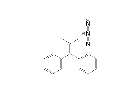 1-Azido-2-(2-methyl-1-phenylprop-1-enyl)benzene