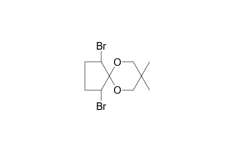 1,4-dibromo-8,8-dimethyl-6,10-dioxaspiro[4.5]decane