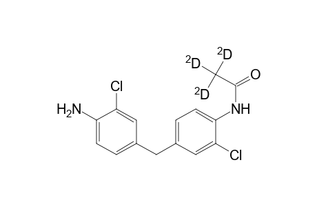 N-(trideuterio)acetyl-4,4'-methylene-bis(2-chloroaniline)