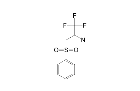 (+/)-2,2,2-TRIFLUORO-1-PHENYLSULFONYLETHYLAMINE