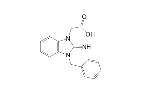 (3-benzyl-2-imino-2,3-dihydro-1H-benzimidazol-1-yl)acetic acid