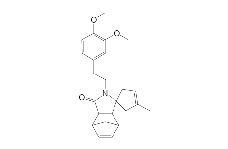 [N-[2-(3,4-Dimethoxyphenyl)ethyl]-3a,4,7,7a-tetrahydro-4,7-methanoisoindolin-1-one]-3-spiro-1'-(3-methylcyclopent-3-ene)