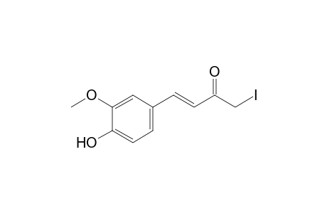 (E)-1-Iodo-4-(4-Hydroxy-3-methoxyphenyl)but-3-en-2-one