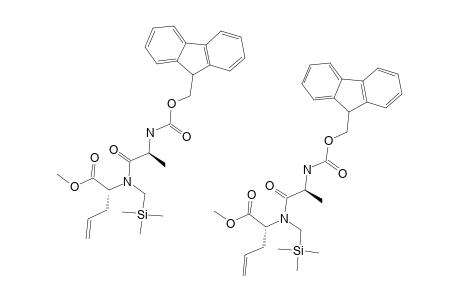 FLUORENYL-9-METHOXYCARBONYL-ALANINE-(N-TRIMETHYLSILANYLMETHY-2-ALLYL)-AMINOETHANOIC-ACID-METHYLESTER