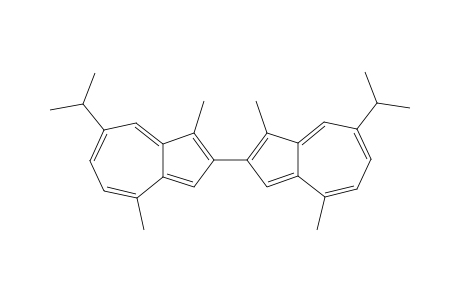 2,2'-Biazulene, 1,1',4,4'-tetramethyl-7,7'-bis(1-methylethyl)-