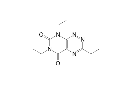 Pyrimido[5,4-e]-1,2,4-triazine-5,7(6H,8H)-dione,6,8-diethyl-3-(1-methylethyl)-