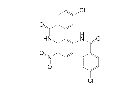 4-Chloranyl-N-[3-[(4-chlorophenyl)carbonylamino]-4-nitro-phenyl]benzamide