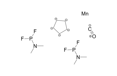 Manganese, carbonyl(.eta.5-2,4-cyclopentadien-1-yl)bis(dimethylphosphoramidous difluoride-P)-