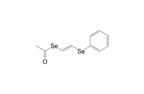 Ethaneselenoic acid, Se-[2-(phenylseleno)ethenyl]ester, (E)-