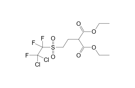 DIETHYL 2-(2,2-DICHLOROTRIFLUOROETHYLSULPHONYL)ETHYLMALONATE