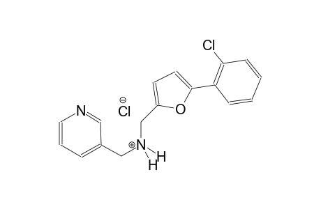 3-pyridinemethanaminium, N-[[5-(2-chlorophenyl)-2-furanyl]methyl]-, chloride