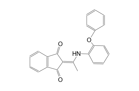 2-[1-(2-phenoxyanilino)ethylidene]-1H-indene-1,3(2H)-dione